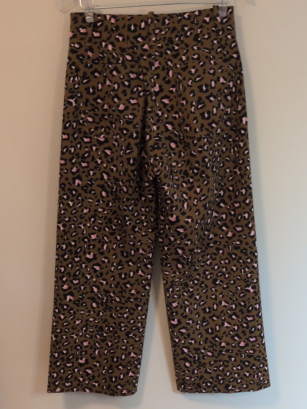 Anthropologie Maeve The Colette Ponte Crop Wide-Leg Pants 28 - Picture 6 of 16